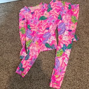 Lily Pulitzer girls pajamas